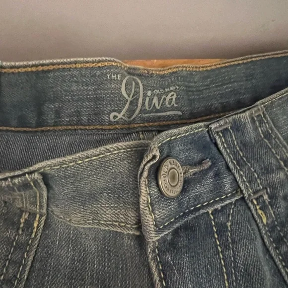 Old Navy Diva Denim Shorts Women’s Size 0 NWT - Picture 4 of 7
